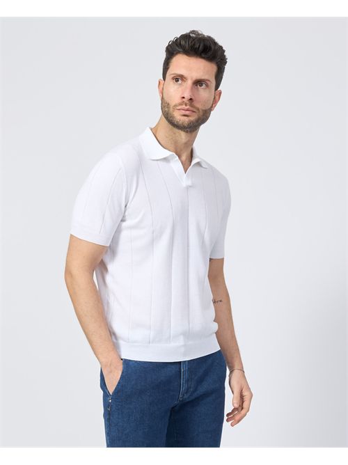 Polo uomo Gran Sasso in maglia a coste GRAN SASSO | 57191-20660002